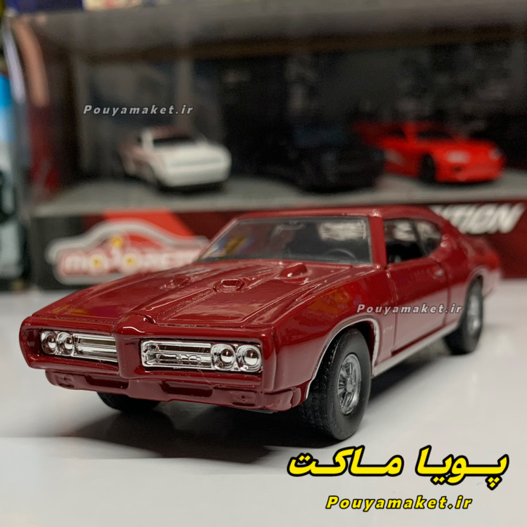 ماکت ماشین فلزی پونتیاک GTO ویلی