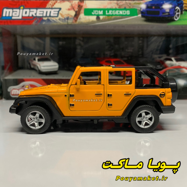 ماکت ماشین فلزی جیپ رانگلر