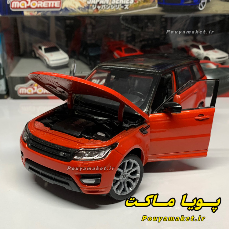ماکت ماشین فلزی رنجروور اسپرت 1:24 ویلی RangeRover Sport