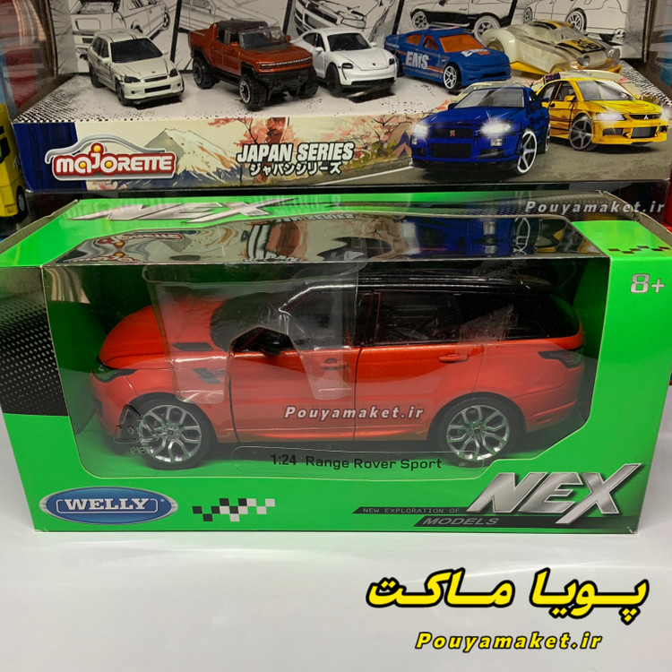 ماکت ماشین فلزی رنجروور اسپرت 1:24 ویلی RangeRover Sport