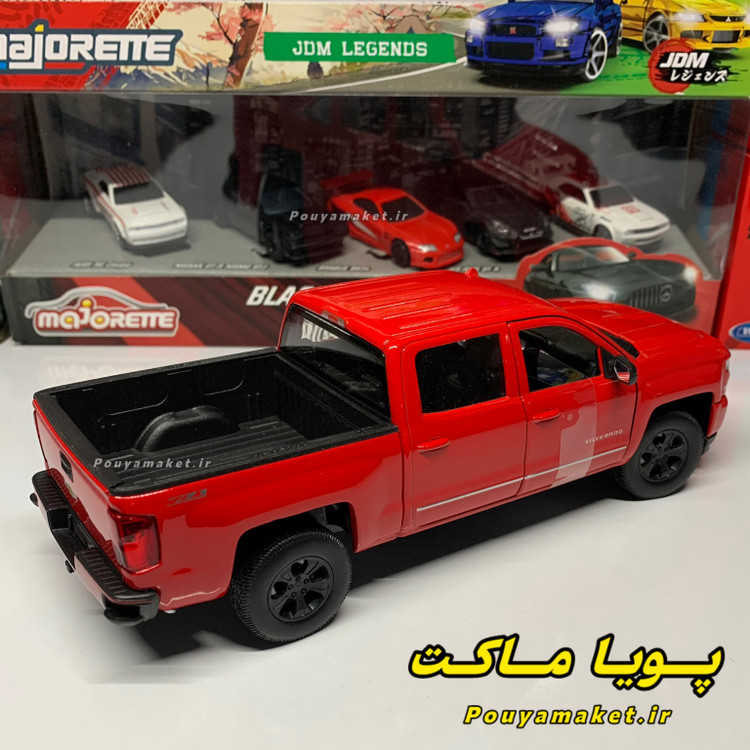 ماکت ماشین فلزی شورلت سیلورادو Chevrolet Silverado ZL1 ویلی 1/24