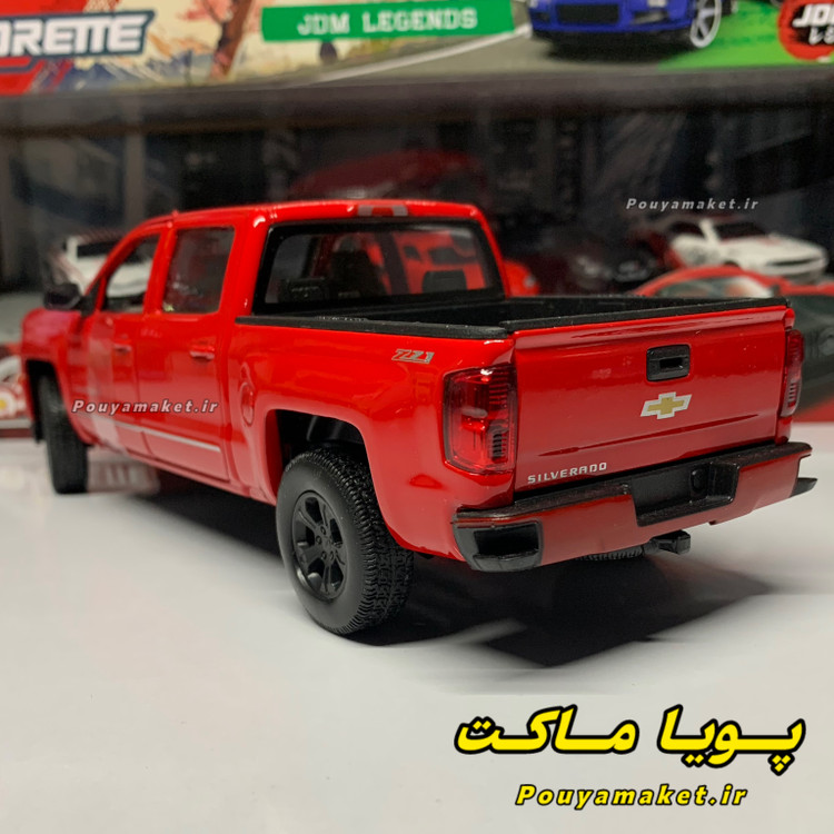 ماکت ماشین فلزی شورلت سیلورادو Chevrolet Silverado ZL1 ویلی 1/24