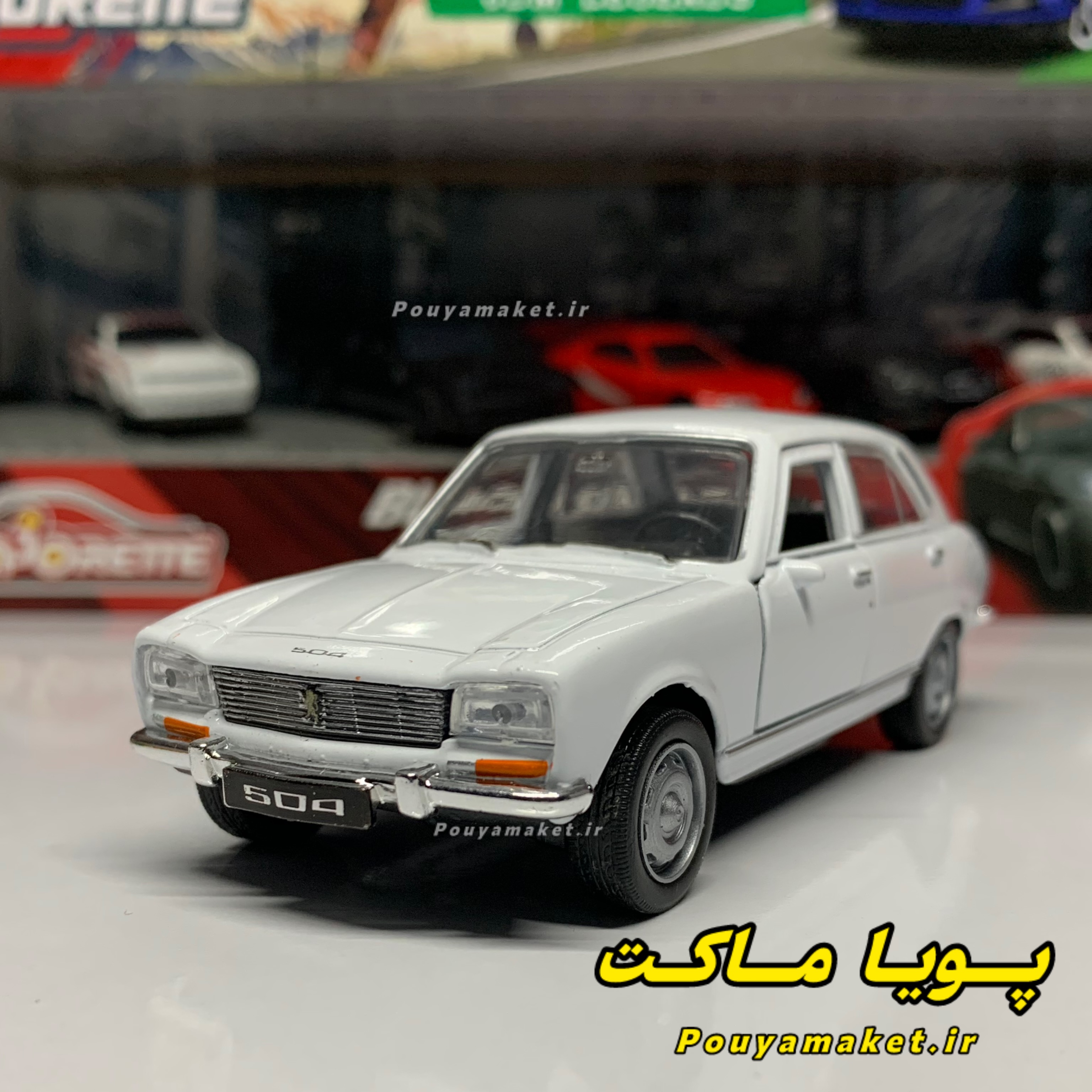 ماکت ماشین فلزی پژو 504 ویلی