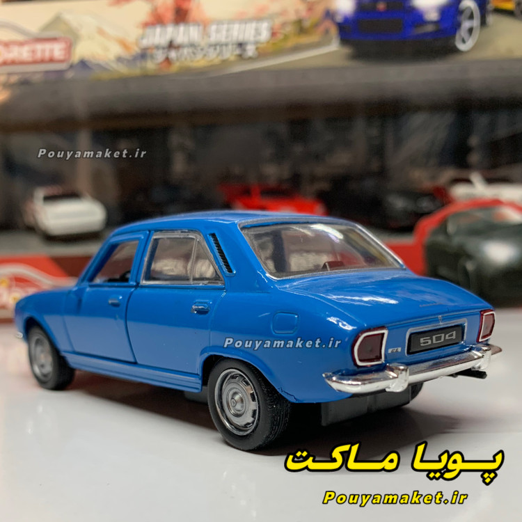 ماکت ماشین فلزی پژو 504 ویلی