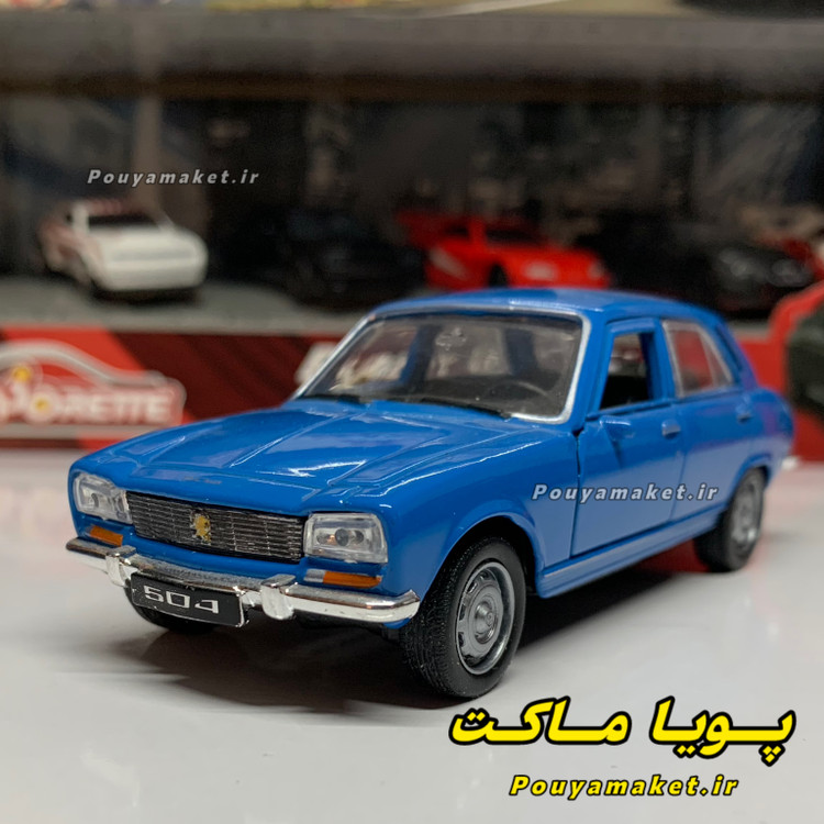 ماکت ماشین فلزی پژو 504 ویلی