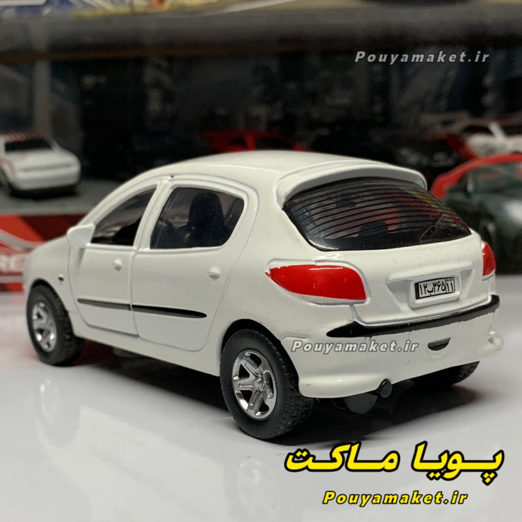 ماکت ماشین فلزی پژو Peugeot 206