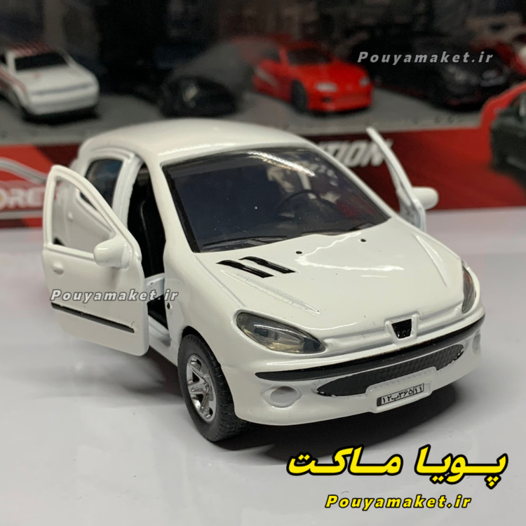 ماکت ماشین فلزی پژو Peugeot 206