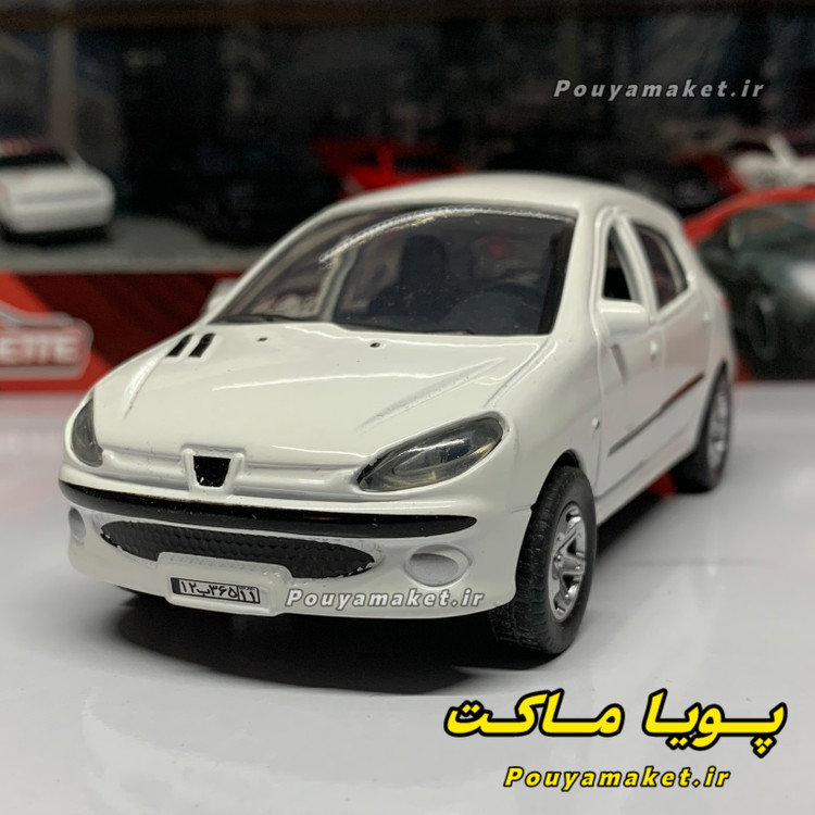 ماکت ماشین فلزی پژو Peugeot 206