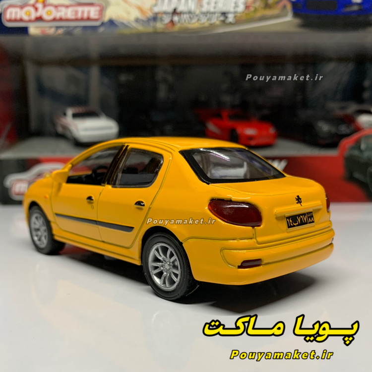 ماکت ماشین فلزی پژو 207