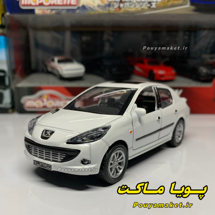 ماکت ماشین فلزی پژو 207
