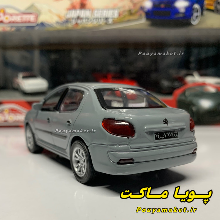 ماکت ماشین فلزی پژو 207
