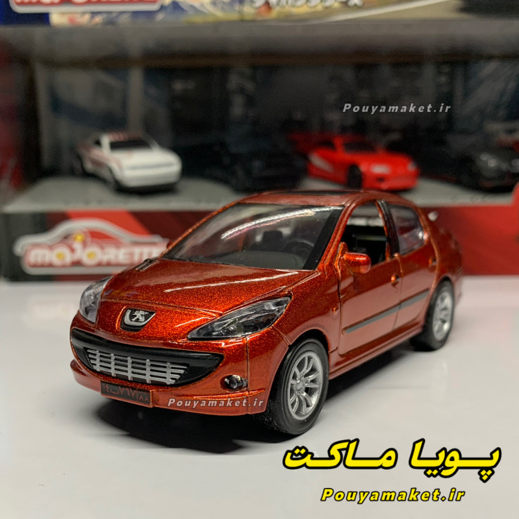 ماکت ماشین فلزی پژو 207