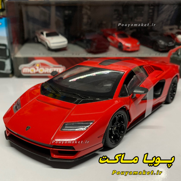 ماکت ماشین فلزی لامبورگینی کانتاش 1:24 ویلی Lamborghini Countach