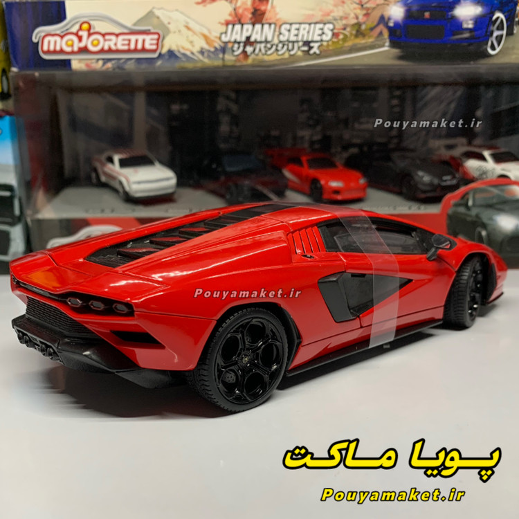 ماکت ماشین فلزی لامبورگینی کانتاش 1:24 ویلی Lamborghini Countach