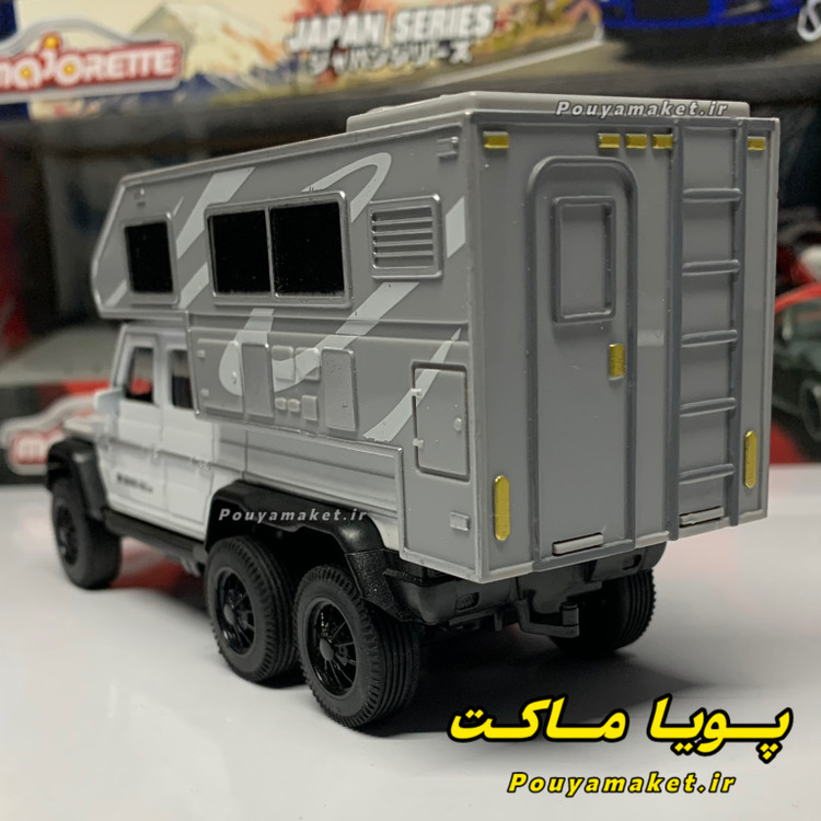 ماکت ماشین فلزی بنز Benz G63 6x6 شش چرخ کمپر 1:32