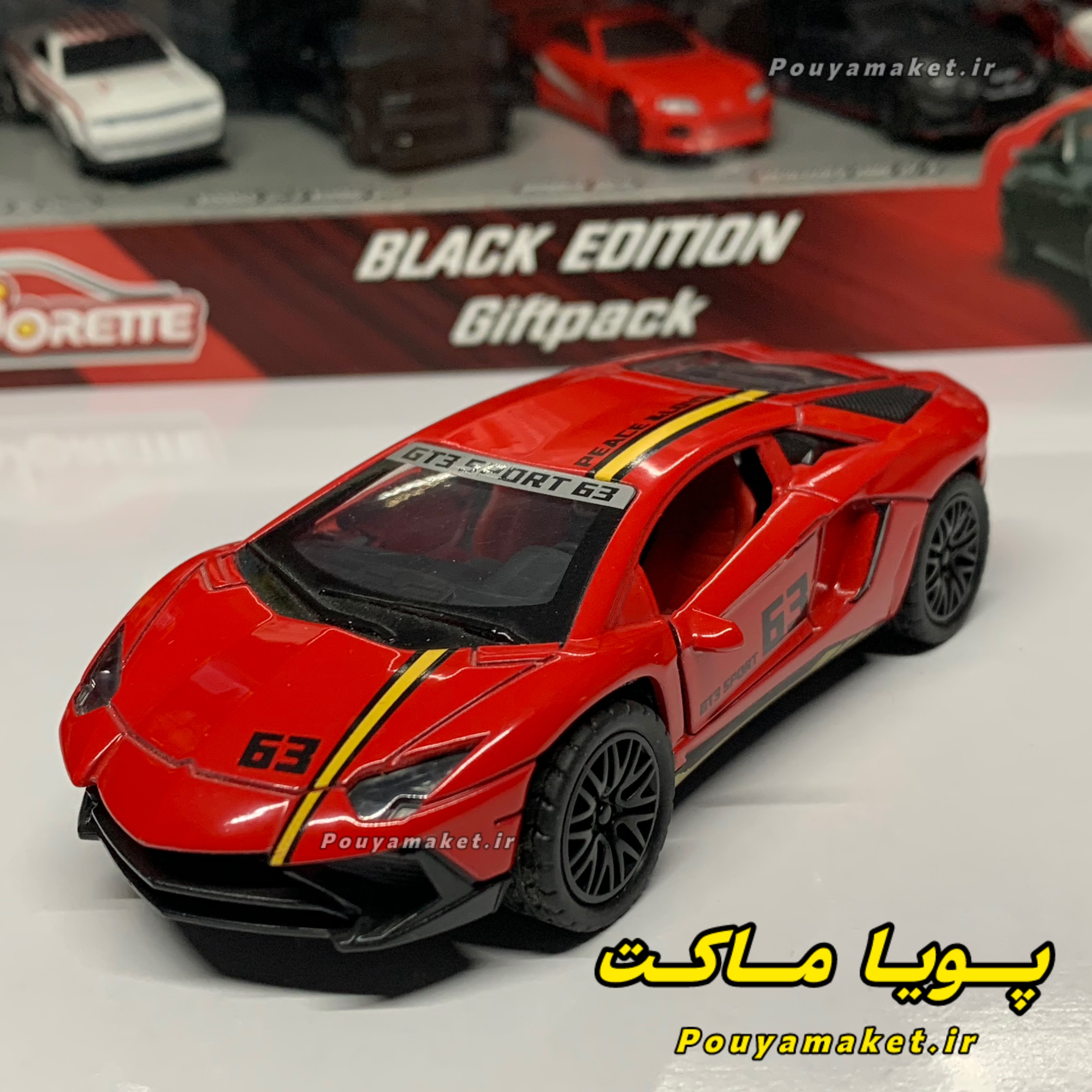 ماکت ماشین فلزی لامبورگینی اونتادور Lamborghini Aventador