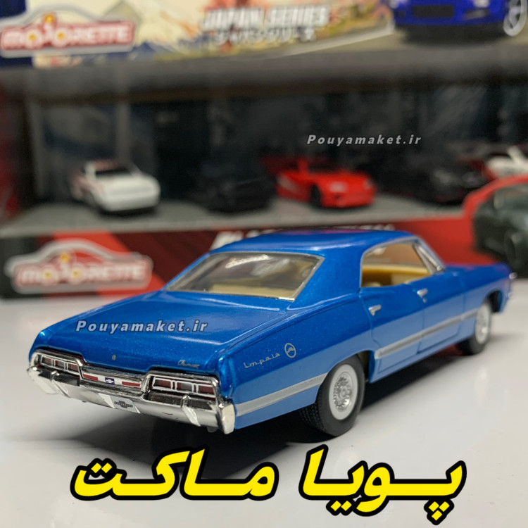 ماکت ماشین فلزی شورلت ایمپالا 1967 کینسمارت Chevrolet Impala