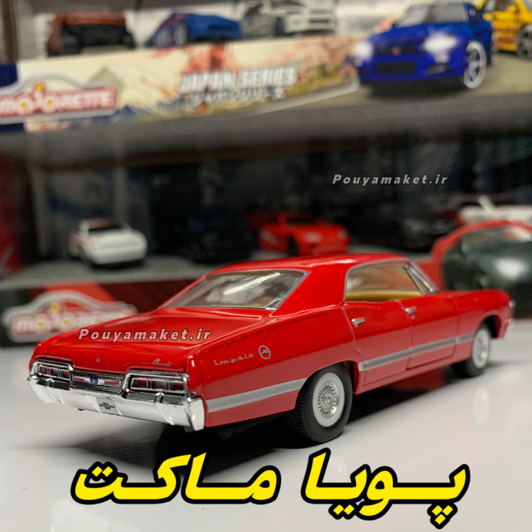 ماکت ماشین فلزی شورلت ایمپالا 1967 کینسمارت Chevrolet Impala