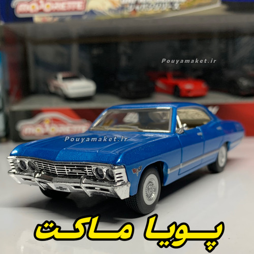 ماکت ماشین فلزی شورلت ایمپالا 1967 کینسمارت Chevrolet Impala