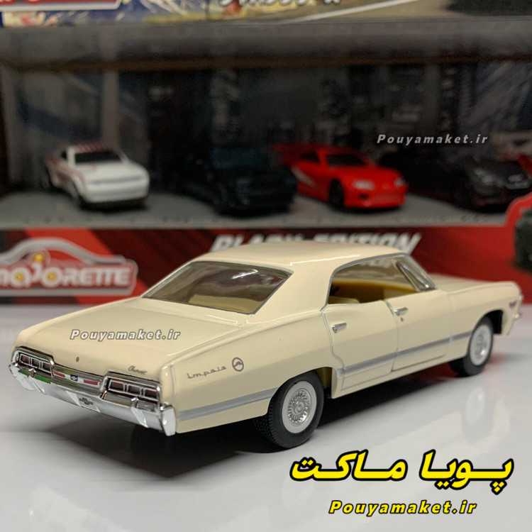 ماکت ماشین فلزی شورلت ایمپالا 1967 کینسمارت Chevrolet Impala