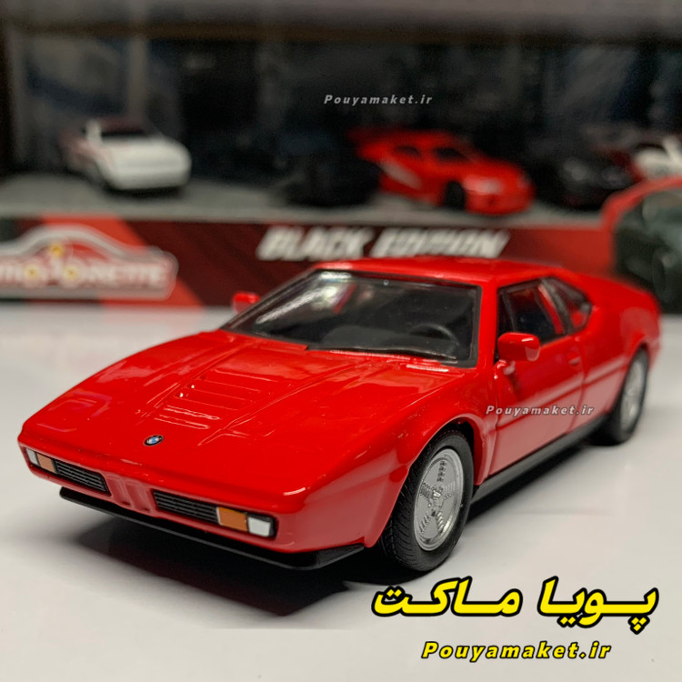ماکت ماشین فلزی بی ام و BMW M1 ویلی