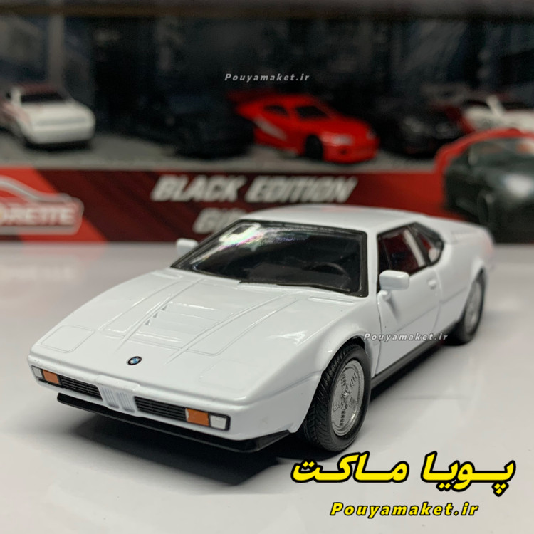 ماکت ماشین فلزی بی ام و BMW M1 ویلی
