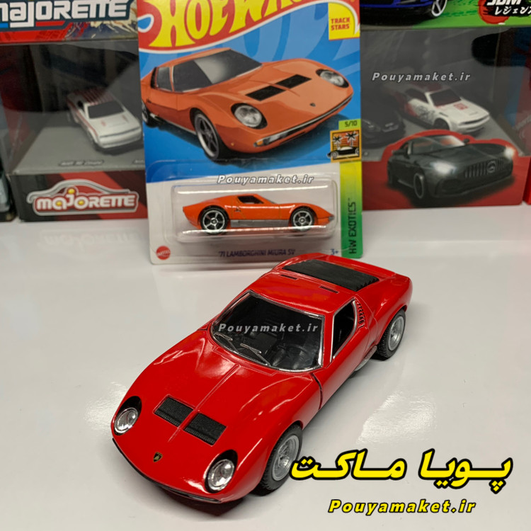 ماکت ماشین فلزی لامبورگینی میورا کینسمارت + میورا هات ویلز