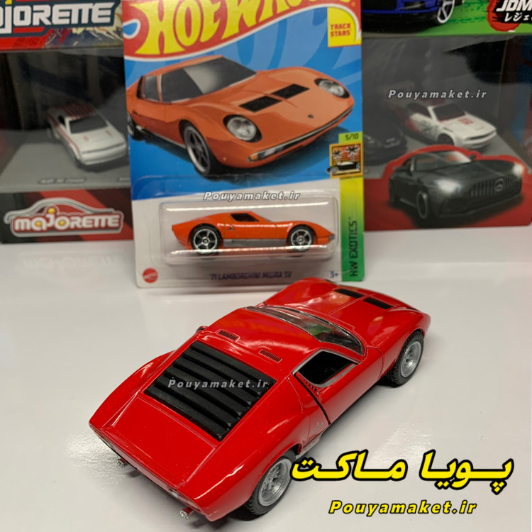ماکت ماشین فلزی لامبورگینی میورا کینسمارت + میورا هات ویلز