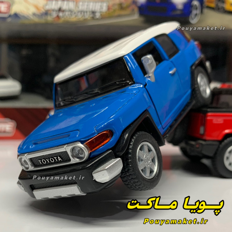ماکت ماشین فلزی تویوتا اف جی کروزر Toyota FJ Cruiser کینسمارت