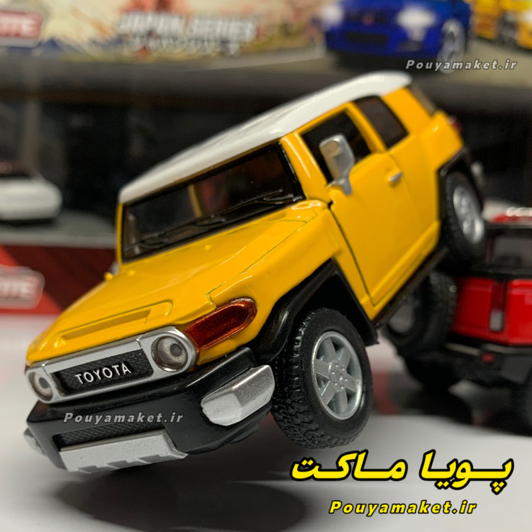 ماکت ماشین فلزی تویوتا اف جی کروزر Toyota FJ Cruiser کینسمارت