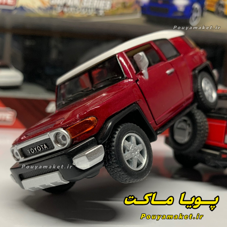 ماکت ماشین فلزی تویوتا اف جی کروزر Toyota FJ Cruiser کینسمارت