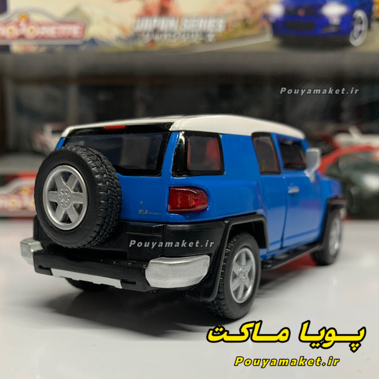 ماکت ماشین فلزی تویوتا اف جی کروزر Toyota FJ Cruiser کینسمارت