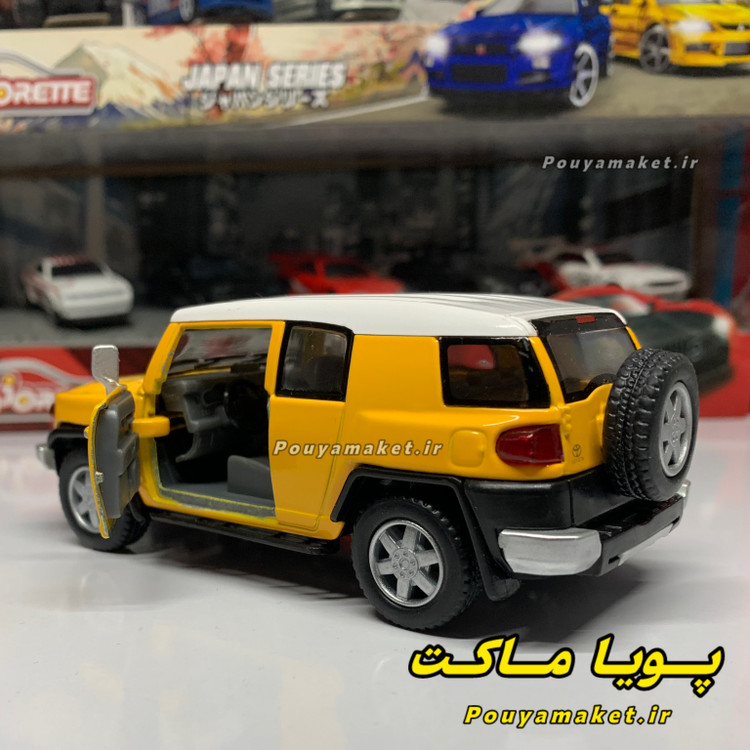 ماکت ماشین فلزی تویوتا اف جی کروزر Toyota FJ Cruiser کینسمارت