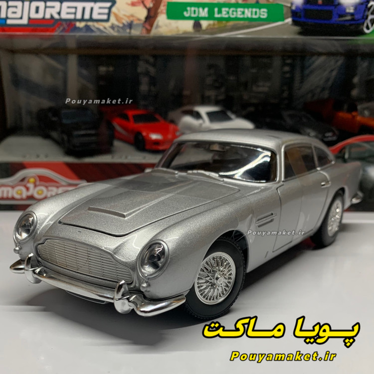 ماکت ماشین فلزی استون مارتین Aston Martin DB5 ویلی 1:24