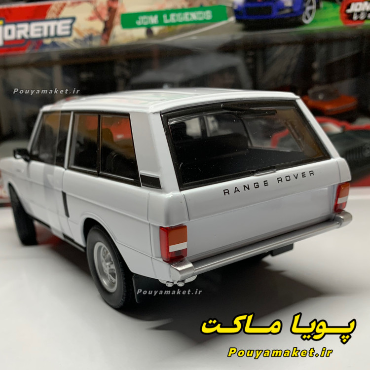 ماکت ماشین فلزی لندروور رنجروور Land Rover Range Rover 1970 ویلی 1:24