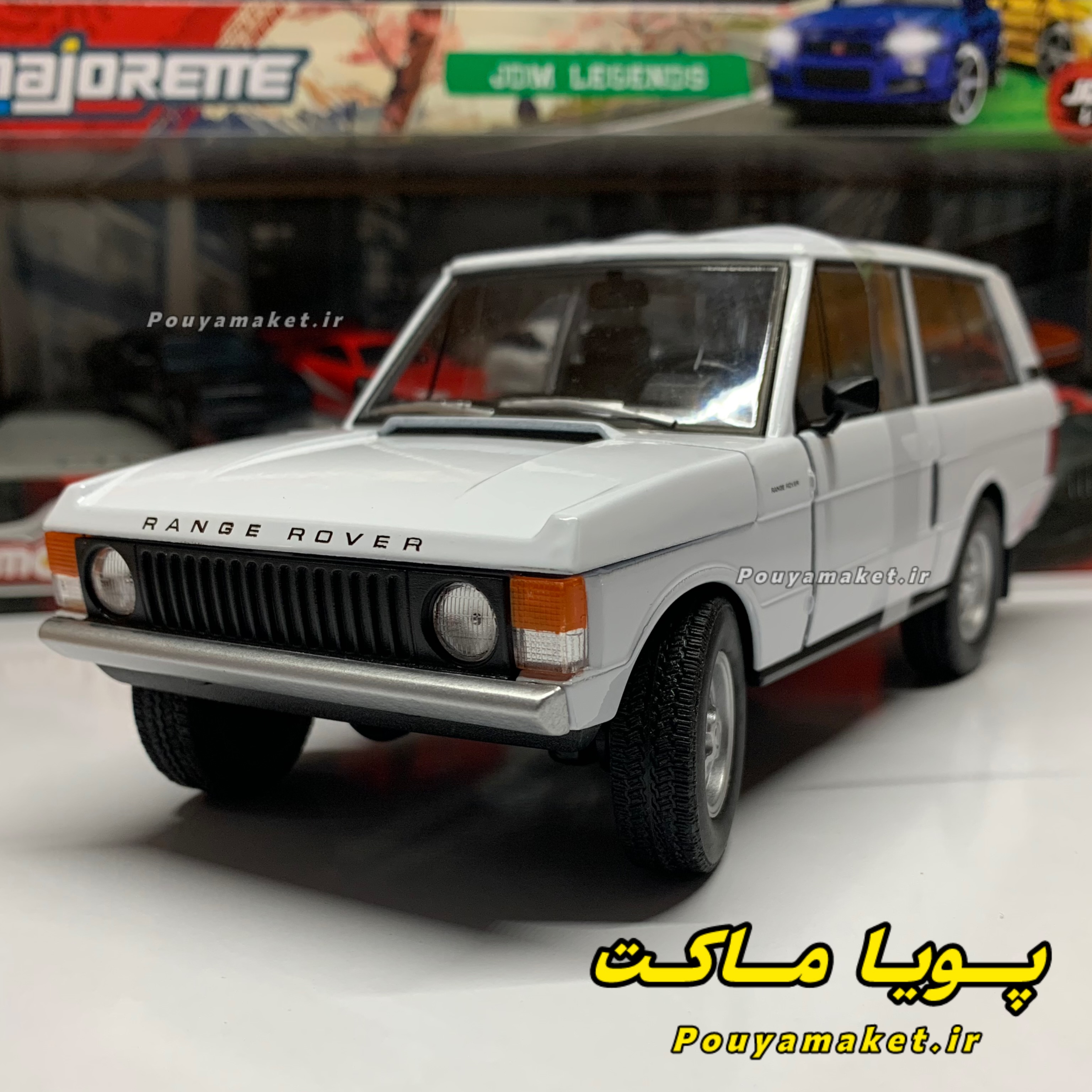 ماکت ماشین فلزی لندروور رنجروور Land Rover Range Rover 1970 ویلی 1:24