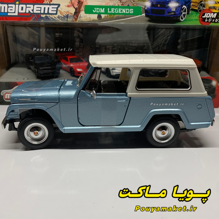 ماکت ماشین فلزی جیپ 1967 ویلی 1:24