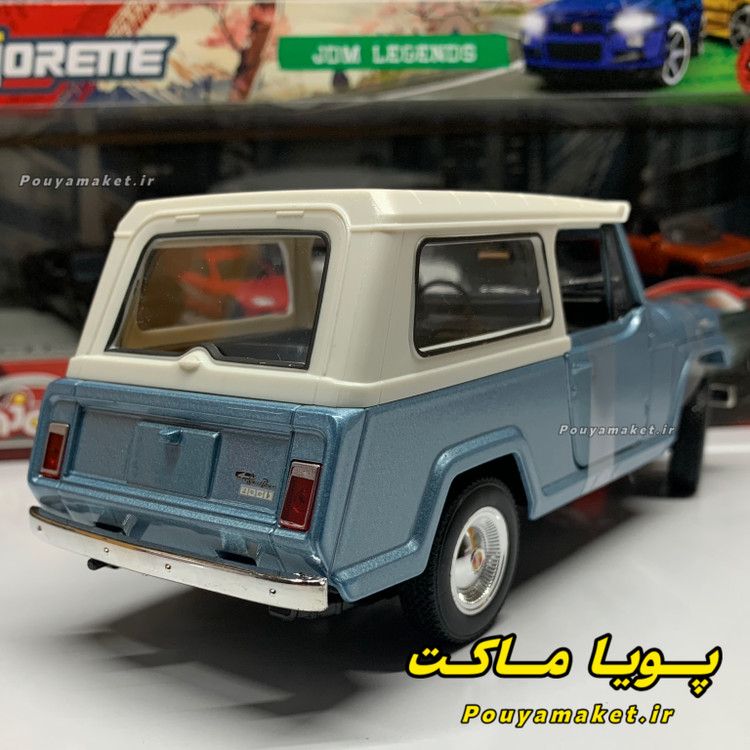 ماکت ماشین فلزی جیپ 1967 ویلی 1:24