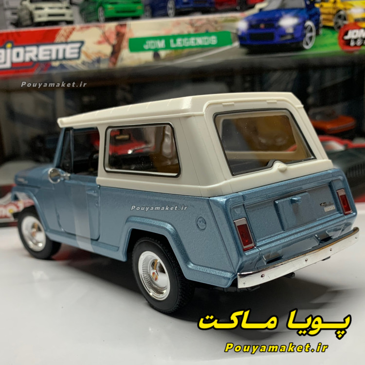 ماکت ماشین فلزی جیپ 1967 ویلی 1:24