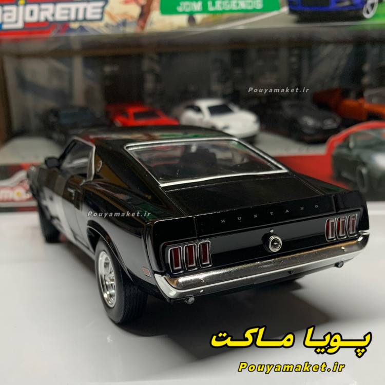 ماکت ماشین فلزی فورد موستانگ Ford Mustang Boss 1969 ویلی 1:24