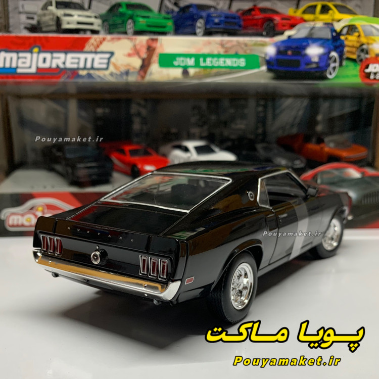 ماکت ماشین فلزی فورد موستانگ Ford Mustang Boss 1969 ویلی 1:24