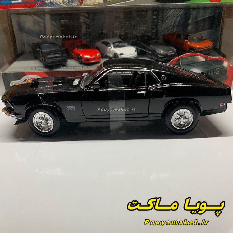 ماکت ماشین فلزی فورد موستانگ Ford Mustang Boss 1969 ویلی 1:24