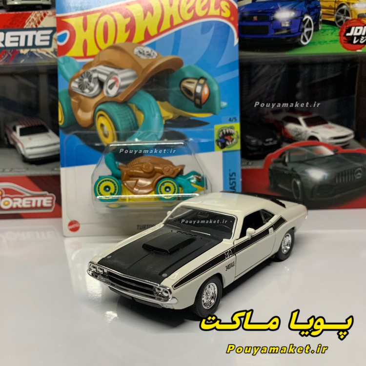 ماکت ماشین دوج چلنجر Dodge Challenger ویلی + هات ویلز