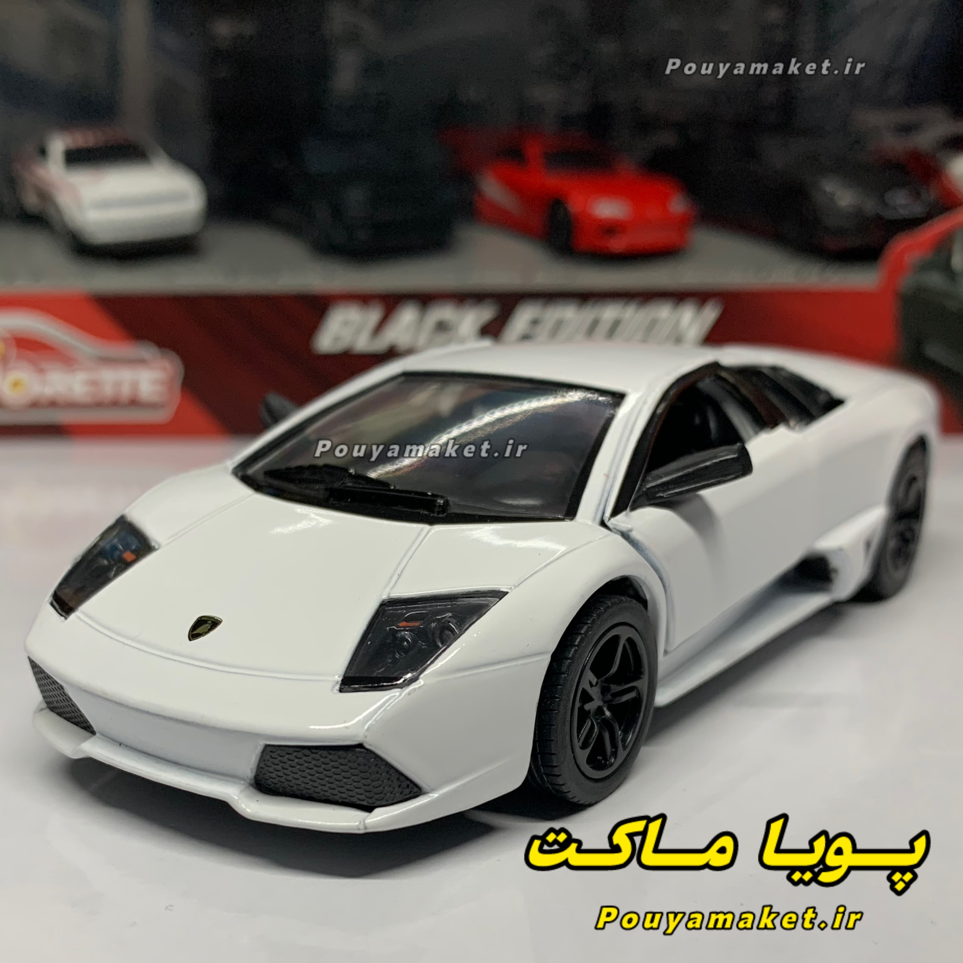 ماکت ماشین فلزی لامبورگینی مورسیه لاگو Lamborghini Murcielago LP640 کینسمارت