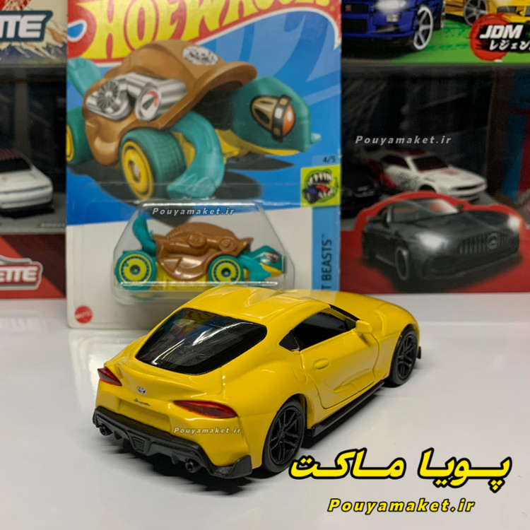 ماکت ماشین فلزی تویوتا سوپرا Toyota Supra ویلی + هات ویلز