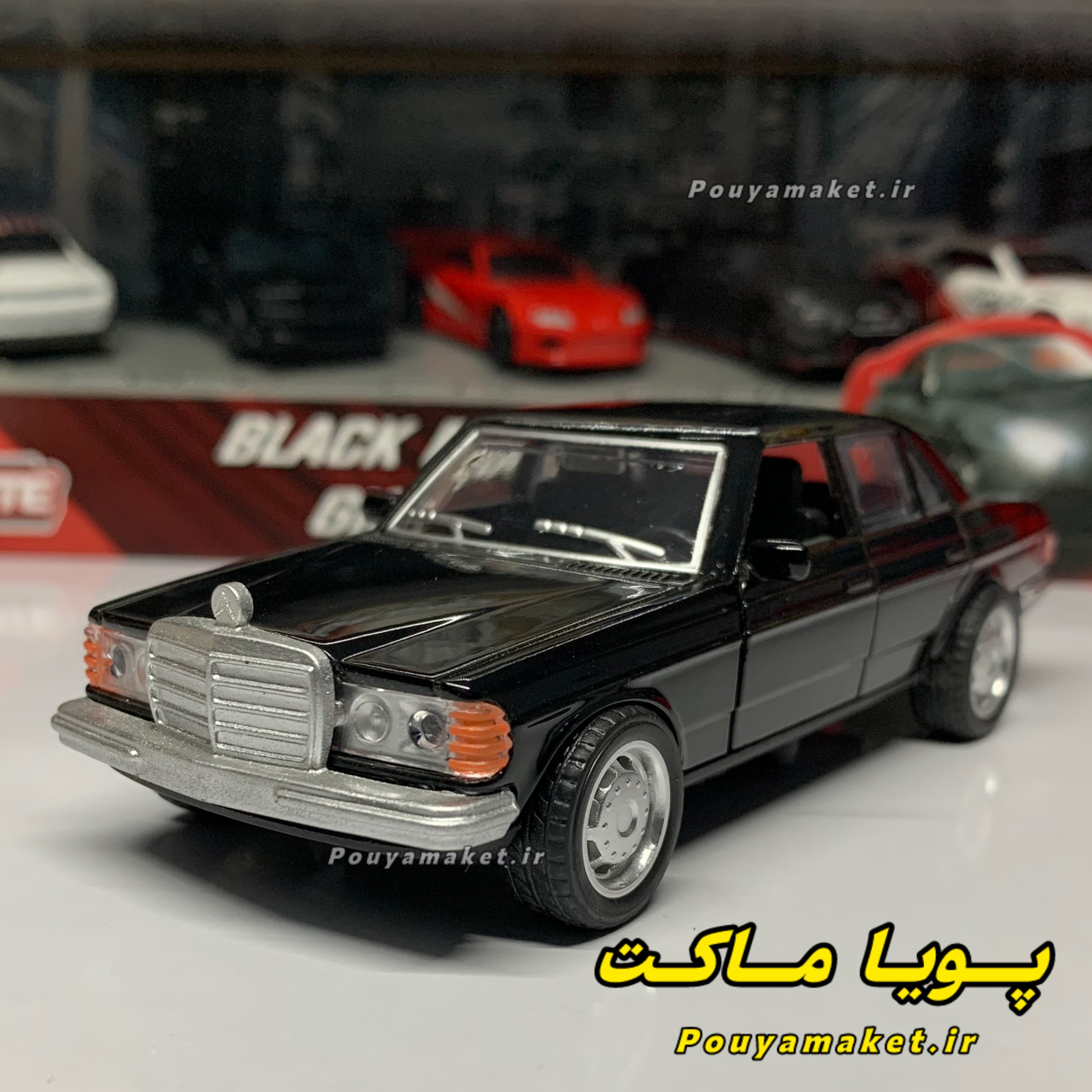 ماکت ماشین فلزی بنز دانشجویی W123