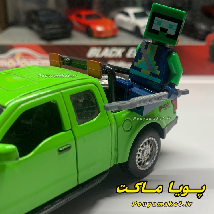ماکت ماشین فلزی فورد رپتور + مینی فیگور ماینکرافت