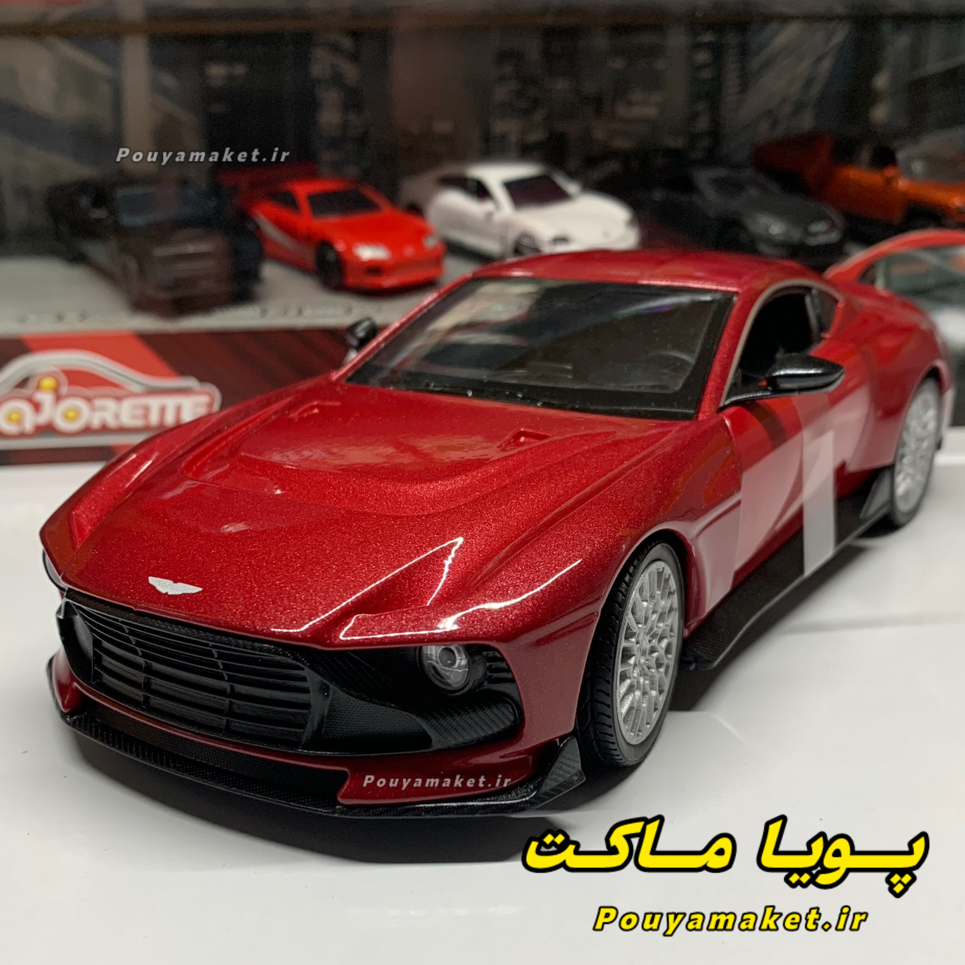ماکت ماشین فلزی استون مارتین والور Aston Martin Valour ویلی 1:24