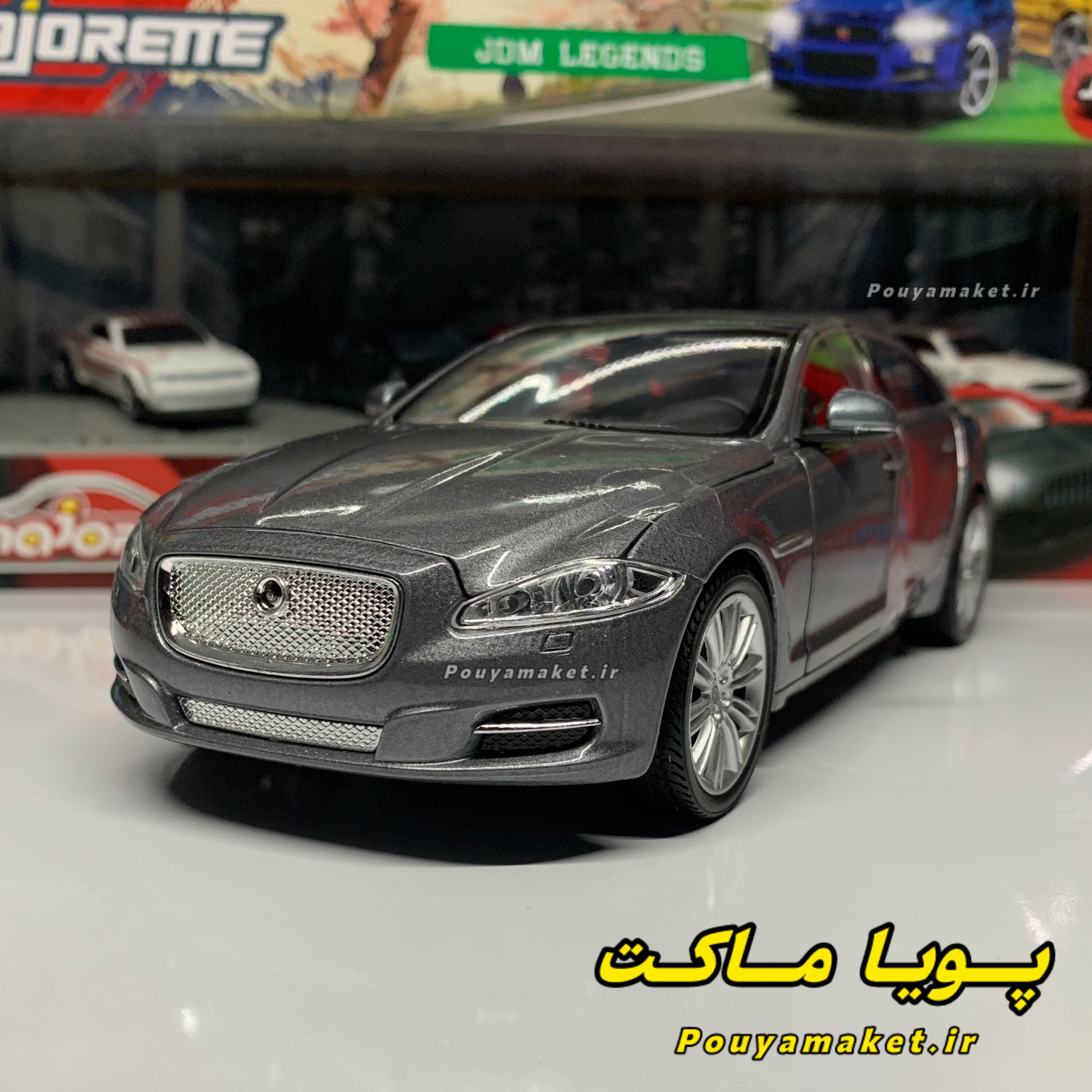 ماکت ماشین فلزی جگوار Jaguar XJ ویلی 1/24
