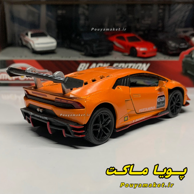 ماکت ماشین فلزی لامبورگینی هوراکان Lamborghini Huracan LP620 Super Trofeo کینسمارت